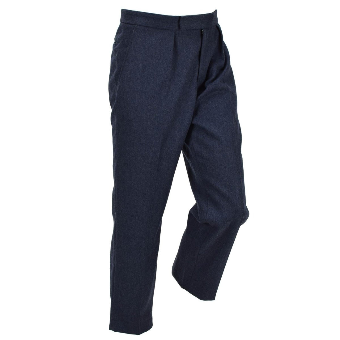 Pantalon habillé n°1 de la RAF britannique d'origine, jambe droite, braguette zippée, bleu défilé