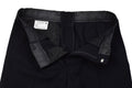Pantalon habillé en laine pour homme Original British Royal Navy No.1B Noir