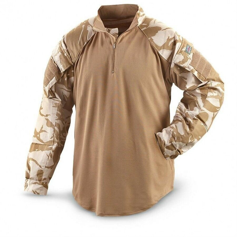 Original British under body shirt UBAC Desert camo military issue NEW - GoMilitar
