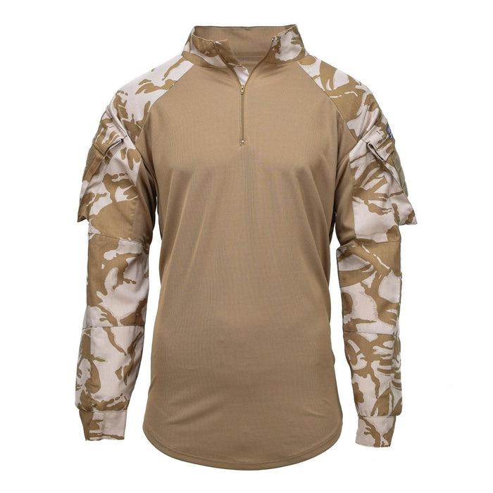 Chemise sous le corps britannique originale UBAC Desert camo numéro militaire NOUVEAU - GoMilitar