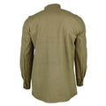 Veste chemise kaki olive originale de l'armée bulgare, veste militaire de combat à manches longues
