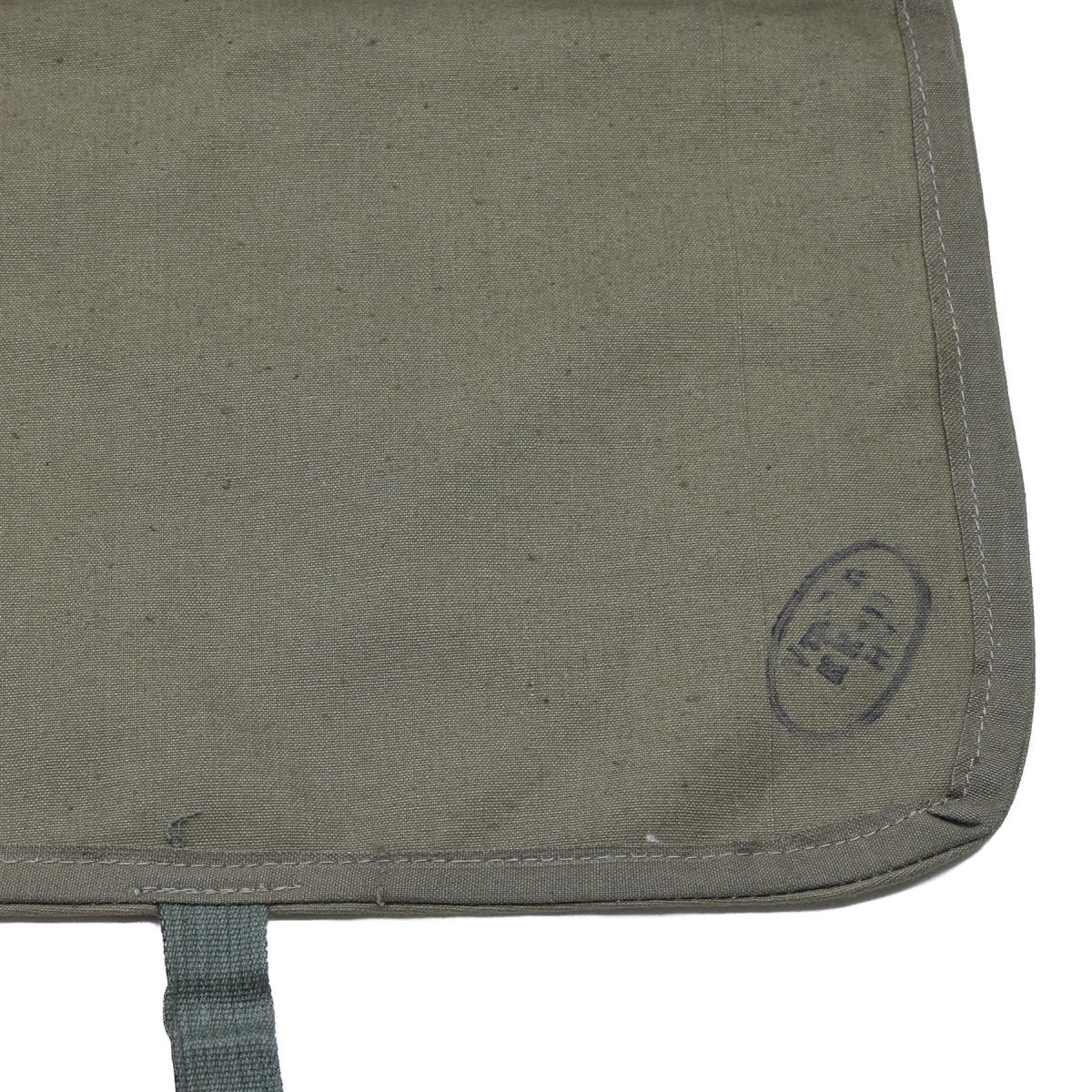 Sac à bandoulière olive original de l'armée bulgare avec bandoulière réglable pour voyage en plein air NEUF