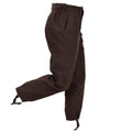 Pantalon d’uniforme en laine de l’armée bulgare d’origine, surplus inutilisé marron foncé