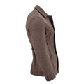 Veste classique militaire bulgare originale en laine marron d'hiver chaude coupe-vent NEUF
