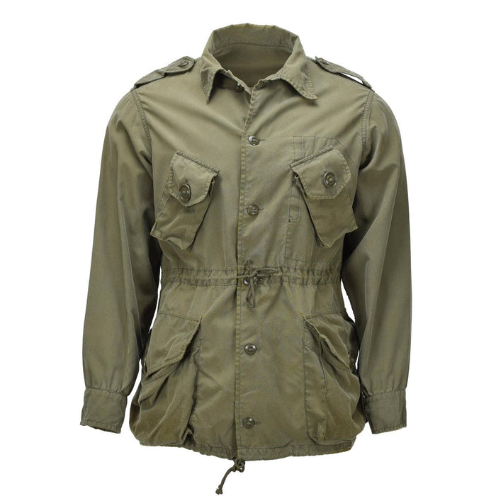 Veste de campagne originale de l'Armée canadienne en coton Surplus militaire vert olive - GoMilitar