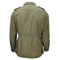 Veste de campagne originale de l'Armée canadienne en coton Surplus militaire Vert olive