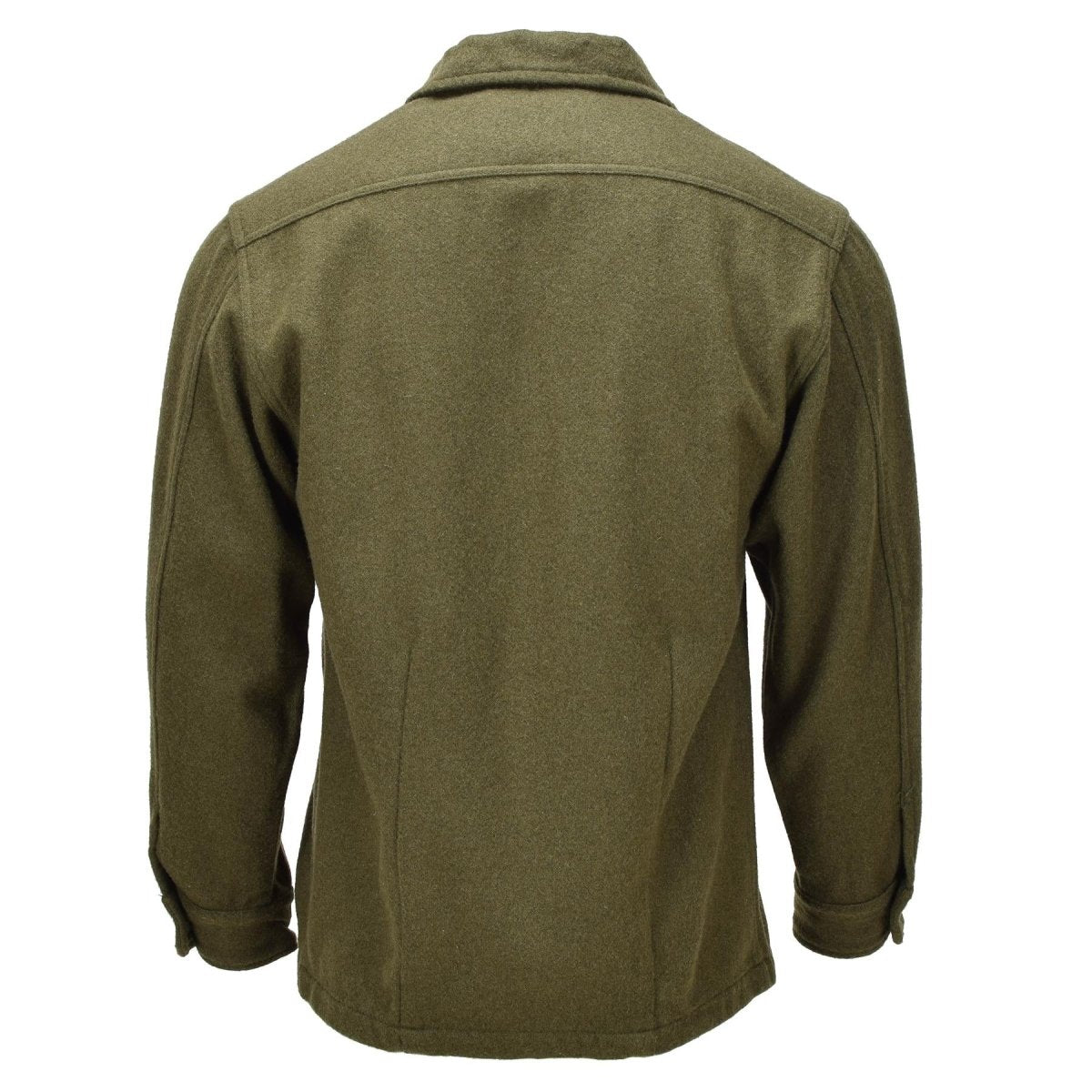 Veste de campagne en laine de l’armée canadienne originale vintage Military Surplus Olive