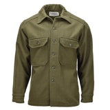 Veste de campagne en laine de l’armée canadienne originale vintage Military Surplus Olive