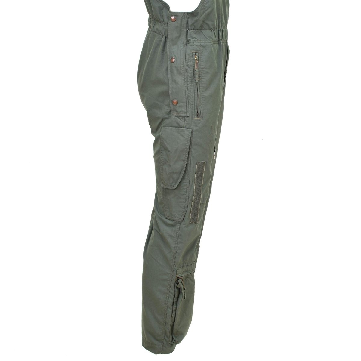 Pantalon à bretelles original de l'armée tchèque, pantalon militaire excédentaire en aramide ignifuge