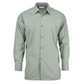 Chemise de l'armée tchèque originale olive à manches longues et boutons, surplus militaire NEUF