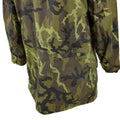 Veste de combat militaire originale de l'armée tchèque CZ 95 camouflage parka à capuche