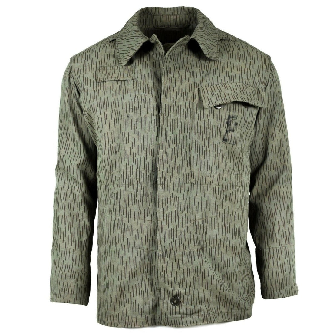 Veste de combat militaire originale de l'armée tchèque M60 Parka camouflage goutte de pluie 