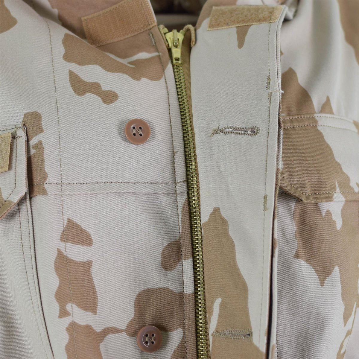 Veste parka coupe-vent originale de l'armée tchèque BDU camouflage désert surplus militaire NEUF