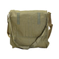 Sac à bandoulière original pour masque à gaz militaire tchèque en toile verte vintage surplus NEUF