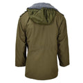 Veste militaire tchèque d'origine parka M85 avec doublure à capuche et ourlet long armée Olive