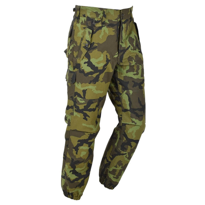 Pantalon de campagne militaire tchèque original M95 RipStop grandes poches Vizor 95 Camo - GoMilitar