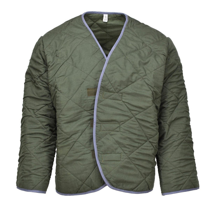 Original tchèque militaire olive doublure thermique veste doublure chaud temps froid NOUVEAU - GoMilitar