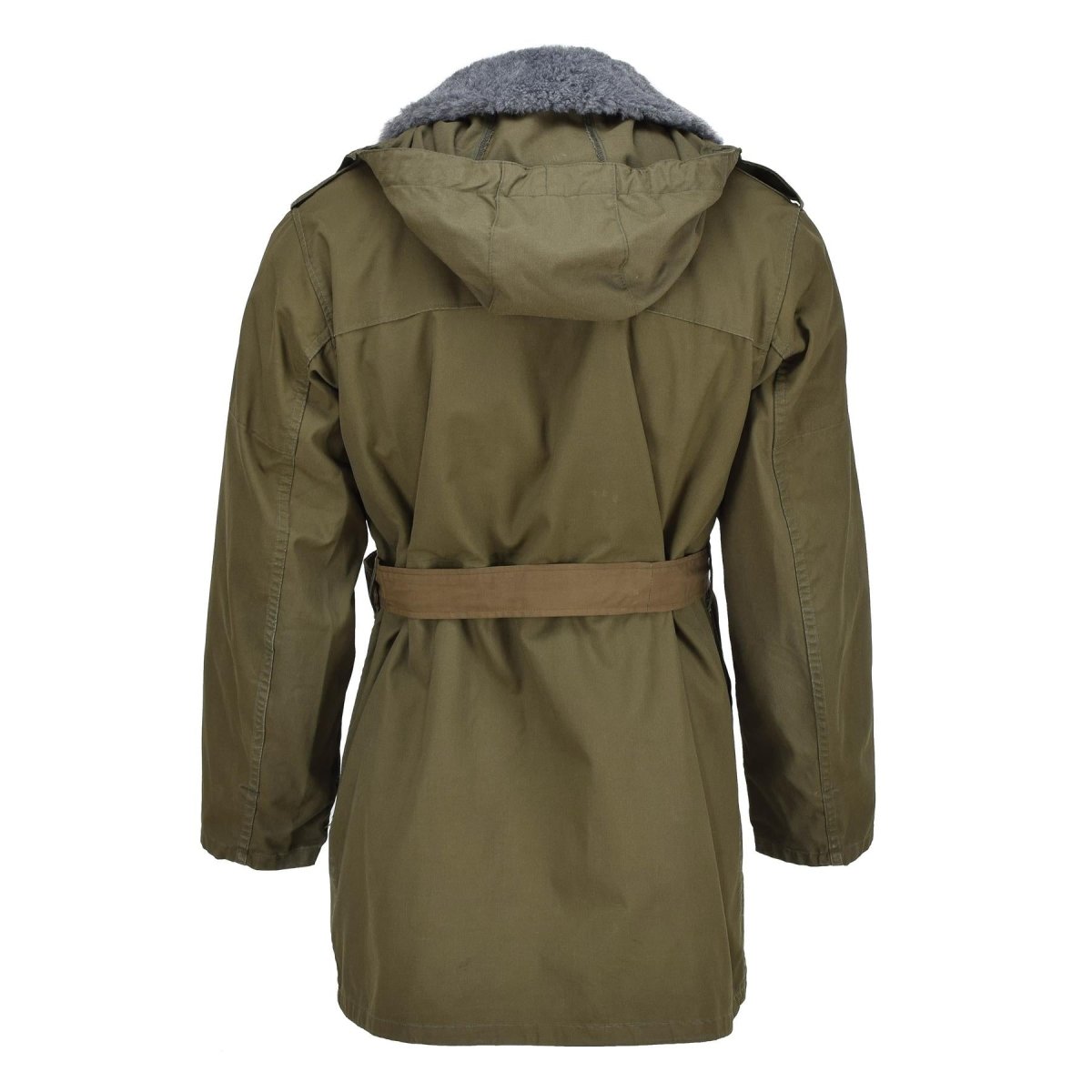 Parka Armée Tchèque Authentique M95 - Camouflage, Doublure Fourrure Synthétique, Surplus Militaire