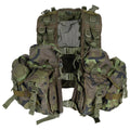 Gilet tactique militaire tchèque d'origine, système de roulement de charge de Combat M95 camouflage