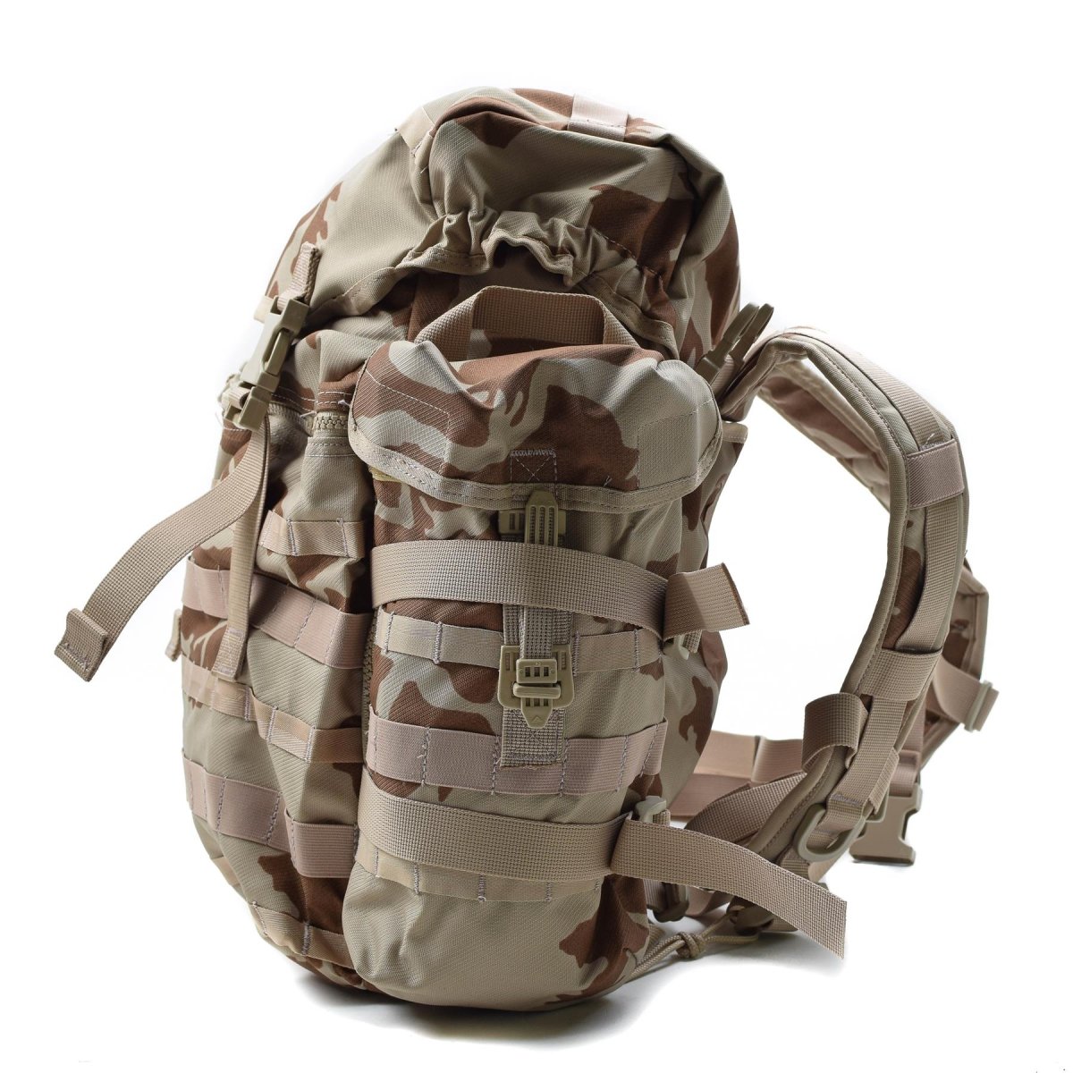 Sac à dos militaire d'origine tchèque Molle Desert Camo 30l à dégagement rapide