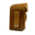 Pochette à munitions en cuir marron d'origine de l'armée tchèque serbe yougoslave