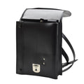 Sac à bandoulière original de la police tchécoslovaque Documents Cuir artificiel Noir