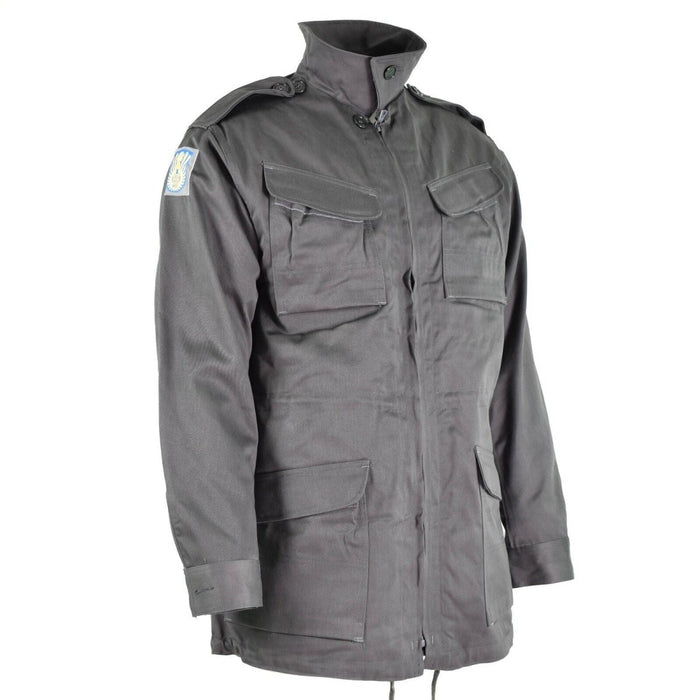 Veste de combat originale de l'armée danoise M71 Danemark surplus de terrain gris militaire - GoMilitar