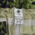 Pantalon de pluie de l'armée danoise d'origine camouflage M84 pantalon de combat tactique imperméable NEUF