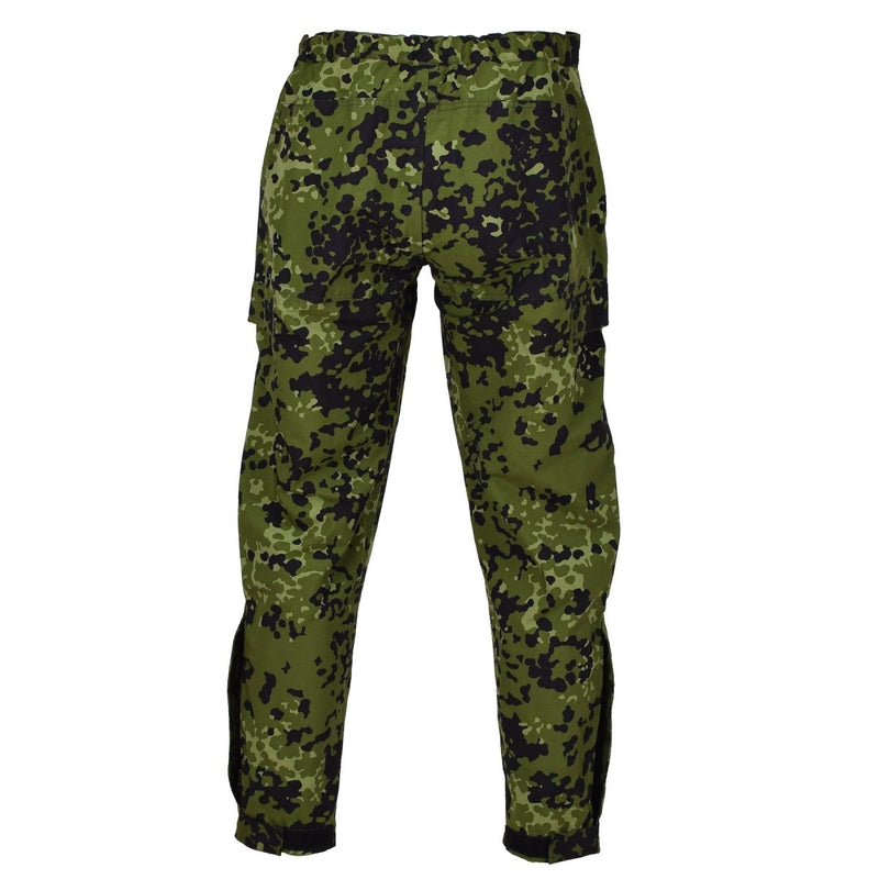 Original Danish army rain pants camo M84 waterproof tactical combat trouser NEW - GoMilitar