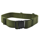 Ceinture tactique originale de l'armée danoise en toile de combat réglable olive NEUF