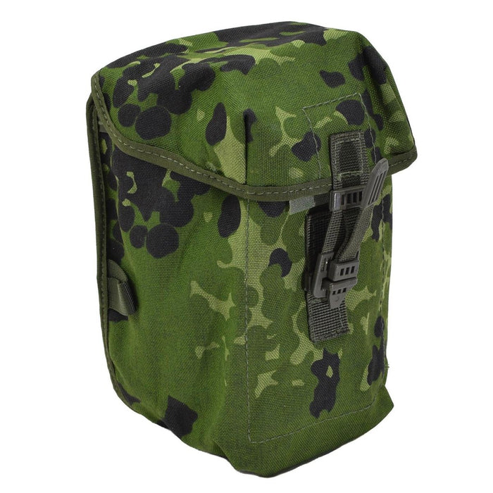 Pochette universelle militaire danoise d'origine M96 camouflage Molle system bag NOUVEAU - GoMilitar