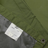 Bâche imperméable militaire danoise originale en Poliamide 175x275cm vert