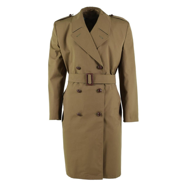 Trench-coat formel original de l'armée néerlandaise, manteau d'officier en surplus militaire marron NOUVEAU - GoMilitar
