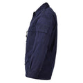 Veste de travail originale de l'armée néerlandaise, uniforme bleu, chemise militaire à manches longues