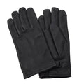 Gants d'hiver en cuir d'origine de l'armée néerlandaise, doublés chauds, pour temps froid, noirs
