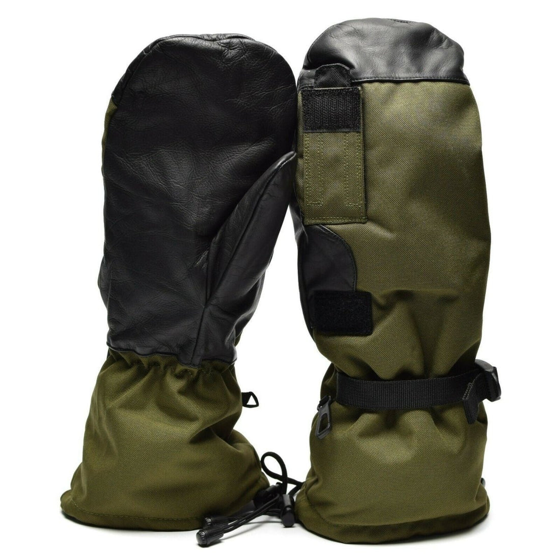 Mitaines d'origine de l'armée néerlandaise Olive Gants militaires Gore-Tex à doigt de gâchette