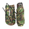 Tente de camouflage militaire néerlandaise originale DPM pour camping en plein air hydrofuge