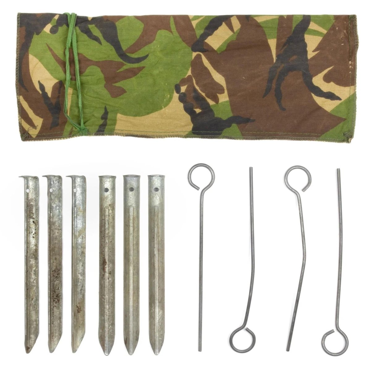 Tente de camouflage militaire néerlandaise originale DPM pour camping en plein air hydrofuge