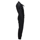 Original Dutch Military Flight Coverall Reinforced Knees Double Zipper Black - GoMilitar