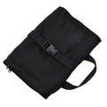 Trousse de toilette pliante militaire néerlandaise d'origine, organisateur de lavage de voyage noir