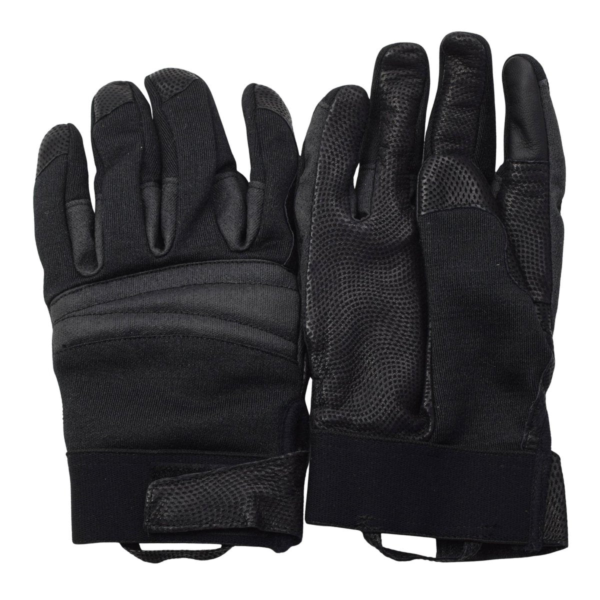 Gants militaires néerlandais originaux, protection contre les coupures, résistants à la chaleur, en aramide, noirs