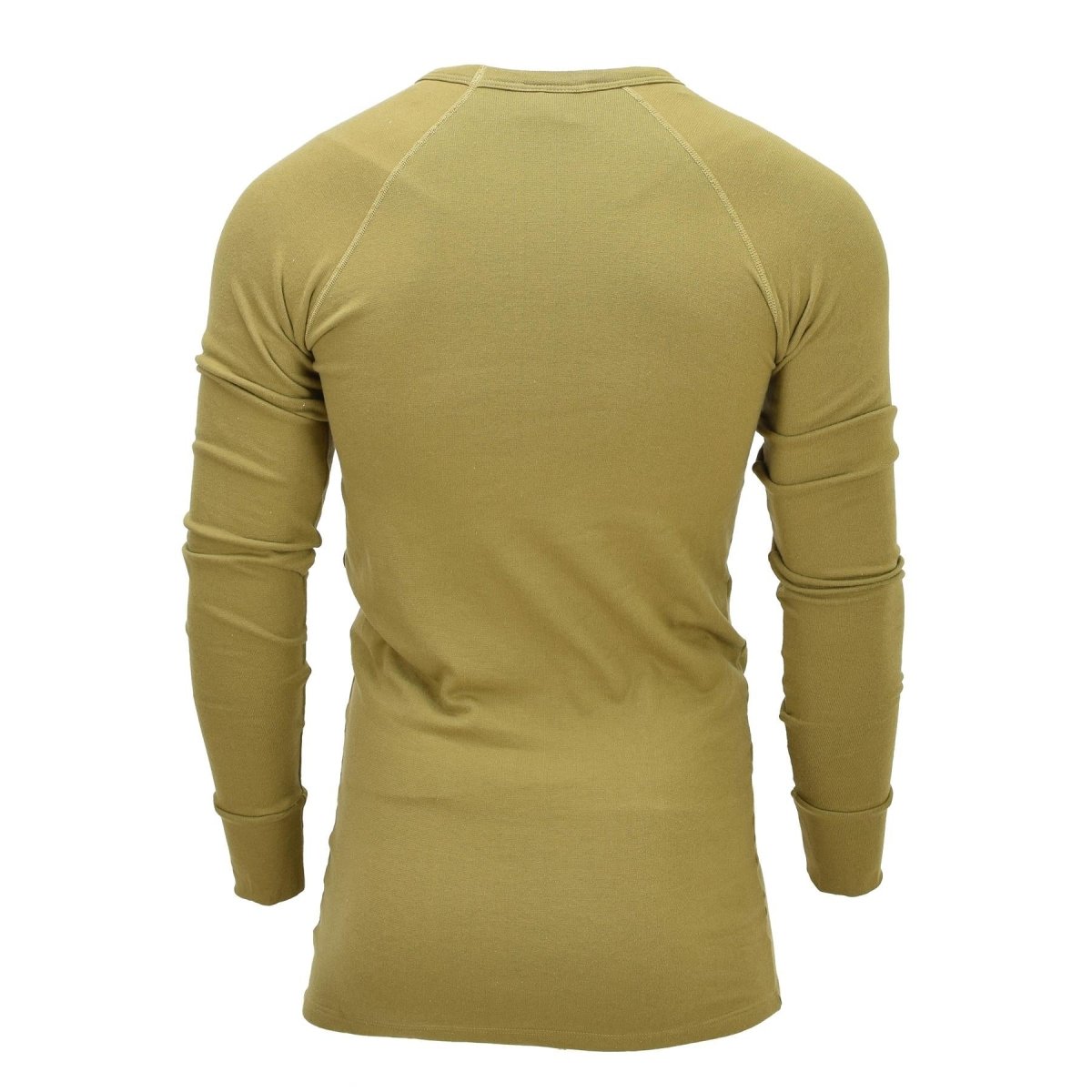 Maillot de corps Koala militaire néerlandais original, couche de base thermique à manches longues, kaki