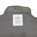 Veste de pluie militaire néerlandaise originale, imperméable, coutures étanchées, combat, olive