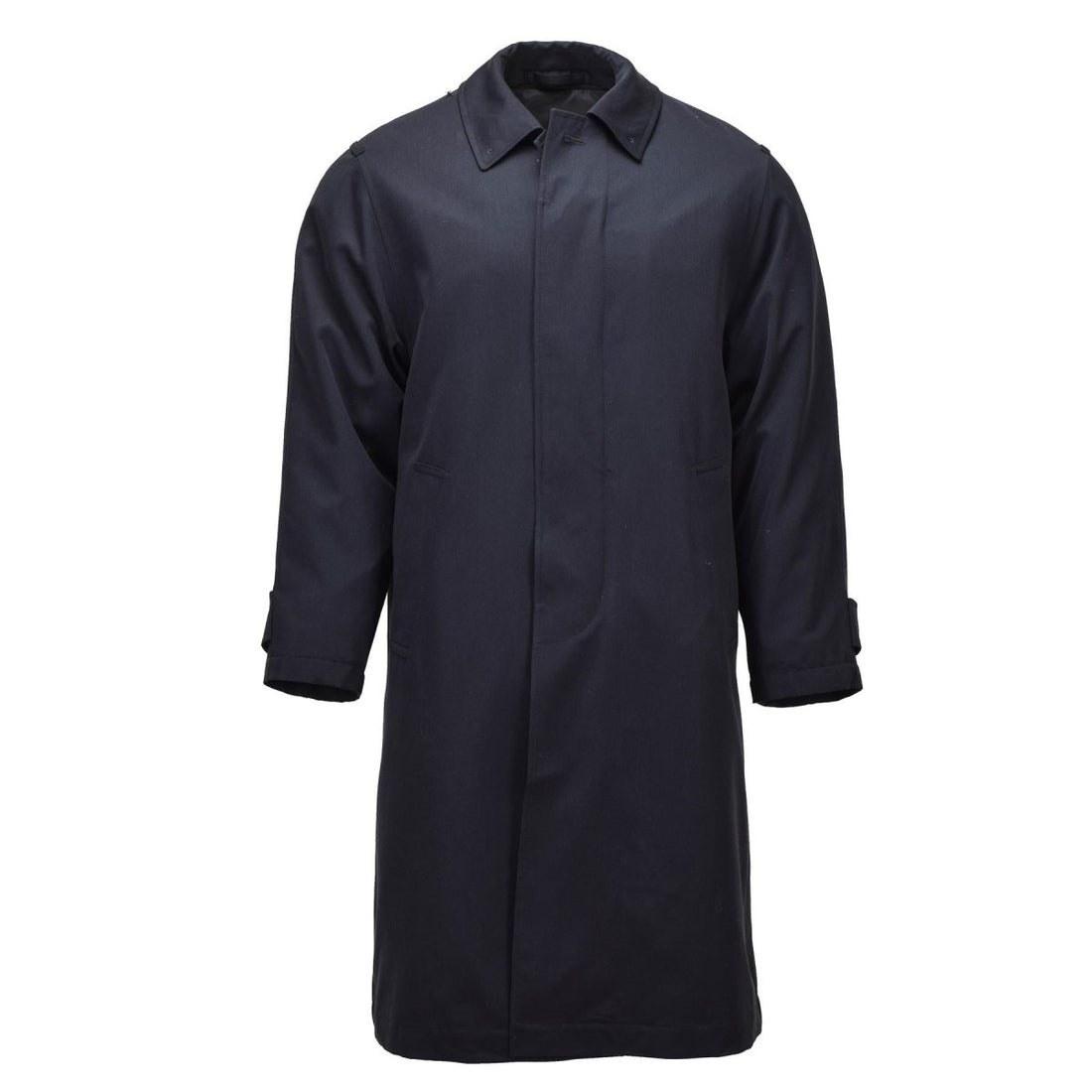 Robe longue militaire néerlandaise originale, manteau de service formel, problème de l'armée, noir