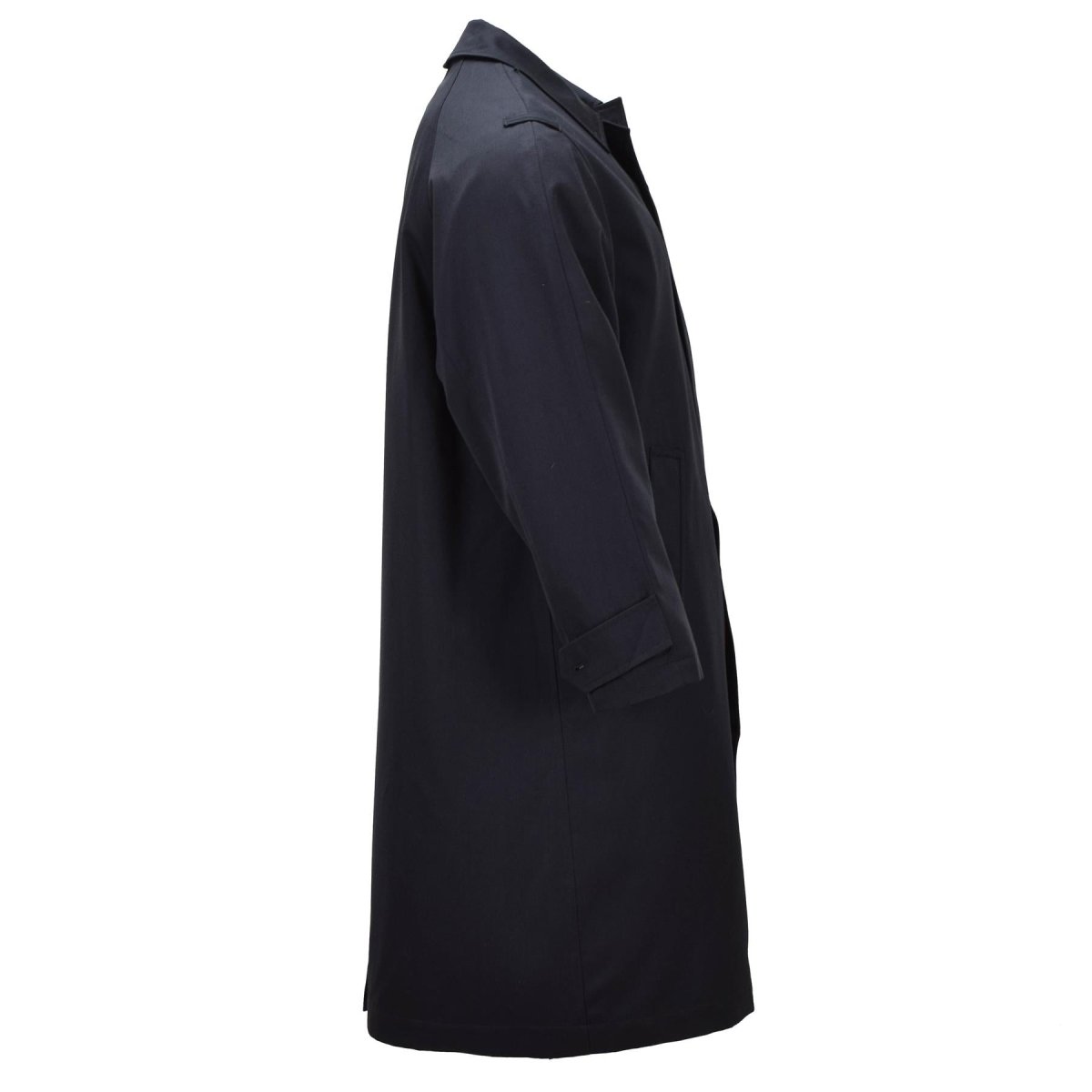 Robe longue militaire néerlandaise originale, manteau de service formel, problème de l'armée, noir