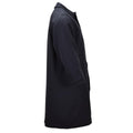 Robe longue militaire néerlandaise originale, manteau de service formel, problème de l'armée, noir