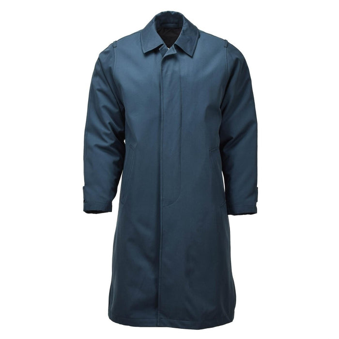 Manteau militaire néerlandais original de longue durée, pardessus vert - GoMilitar
