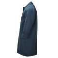 Manteau militaire néerlandais original de longue durée, pardessus vert