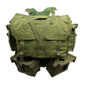 Original militaire néerlandais M58 modèle de sangle 35L sac à dos ceinture perforée olive