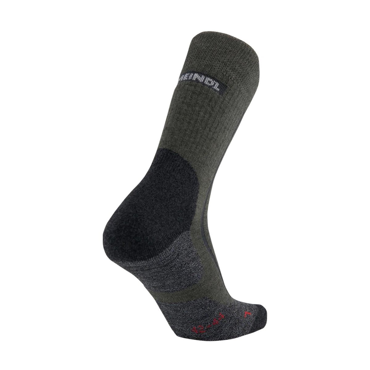Chaussettes longues originales militaires néerlandaises Meindl MT3 Plus en laine mérinos olive utilisées